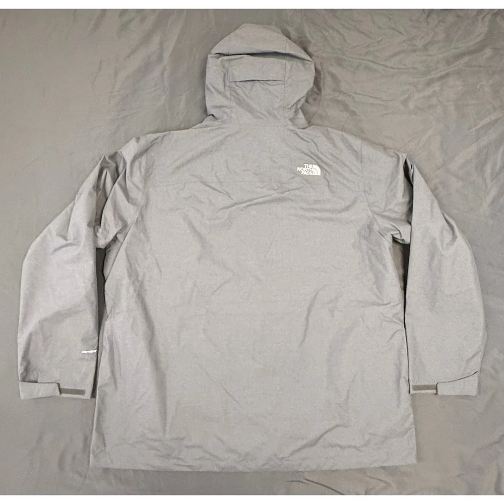 The North Face Venture 2 Jacket Mens XXL Grey Heather DryVent Rain NWT